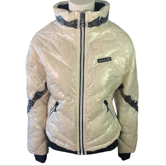 PIUMATE FEATHER DUCK DOWN COAT WINTER COAT BOMBER JACKET CLEAR JACKET WOMEN - Picture 13 of 13